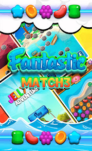 Jelly Adventure 2018 - Match 3 games! 13 APK + Mod (المال غير محدود / لا اعلانات) إلى عن على ذكري المظهر