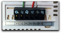 thermostat dual label example 