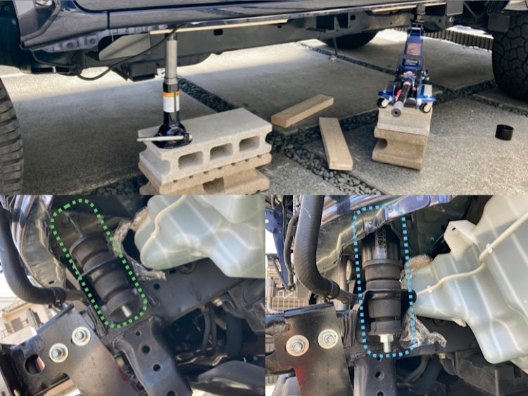 ハイラックスのGarage Miniz・ボディーリフト・2インチボディリフトに関するカスタム事例の投稿画像2枚目