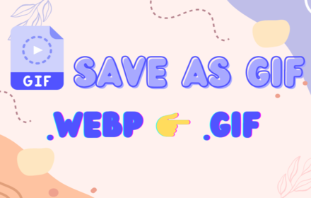 Save as GIF small promo image