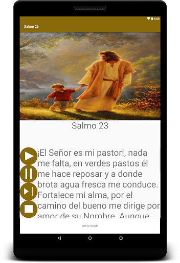 Screenshot Salmo 23