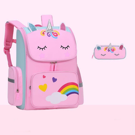 Title 9, Creative Cartoon Large Capacity School Bag