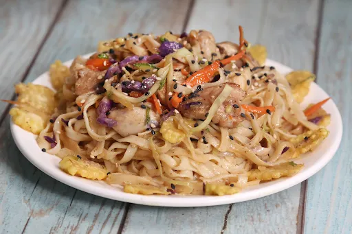 Chicken Stir Fried Udon Noodles