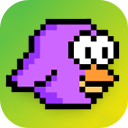 Flappy Bird Purple