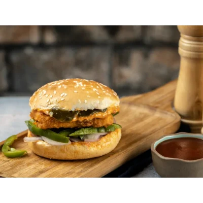 Mexican Paneer Burger