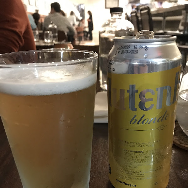 Glutenberg Blonde beer