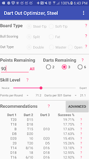 Dart Out Optimizer, Steel-Tip 3.2 APK + Mod (Unlimited money) إلى عن على ذكري المظهر