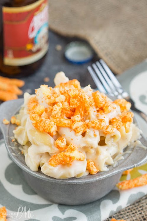 Eight Cheese Mac n Cheese with Cheetos Recipe