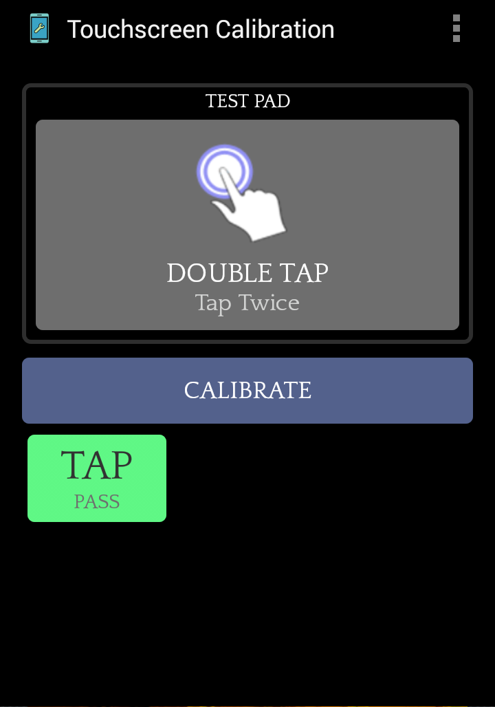 Touchscreen Calibration Pro Screen 3