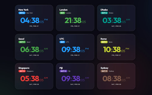 Material World Clocks screenshot 3