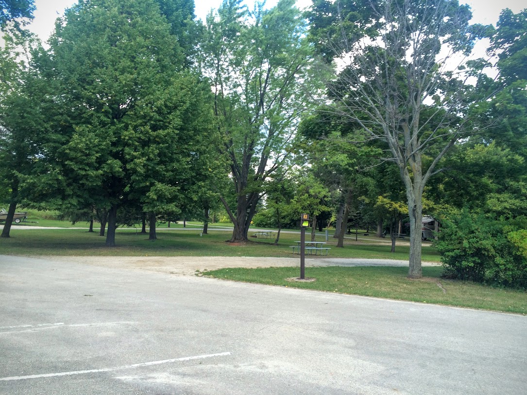 This park is busy on the weekends, but clears out during the week, and we have most of it to ourselves.