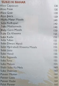 Saffron Udupi menu 7