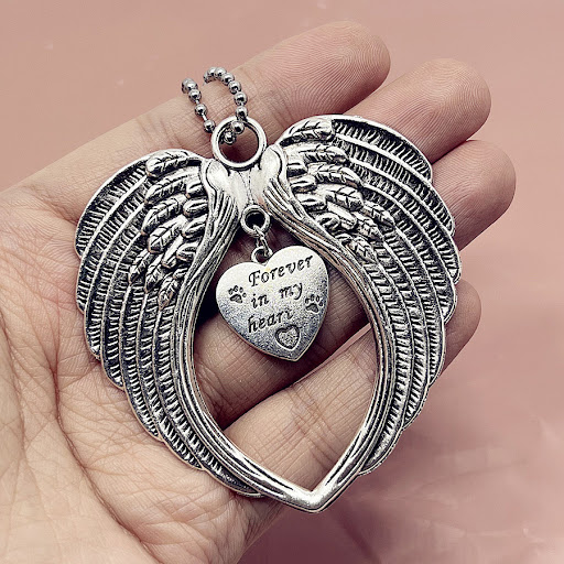 Title 6, Forever In My Heart Pet Commemorative Wings Car...