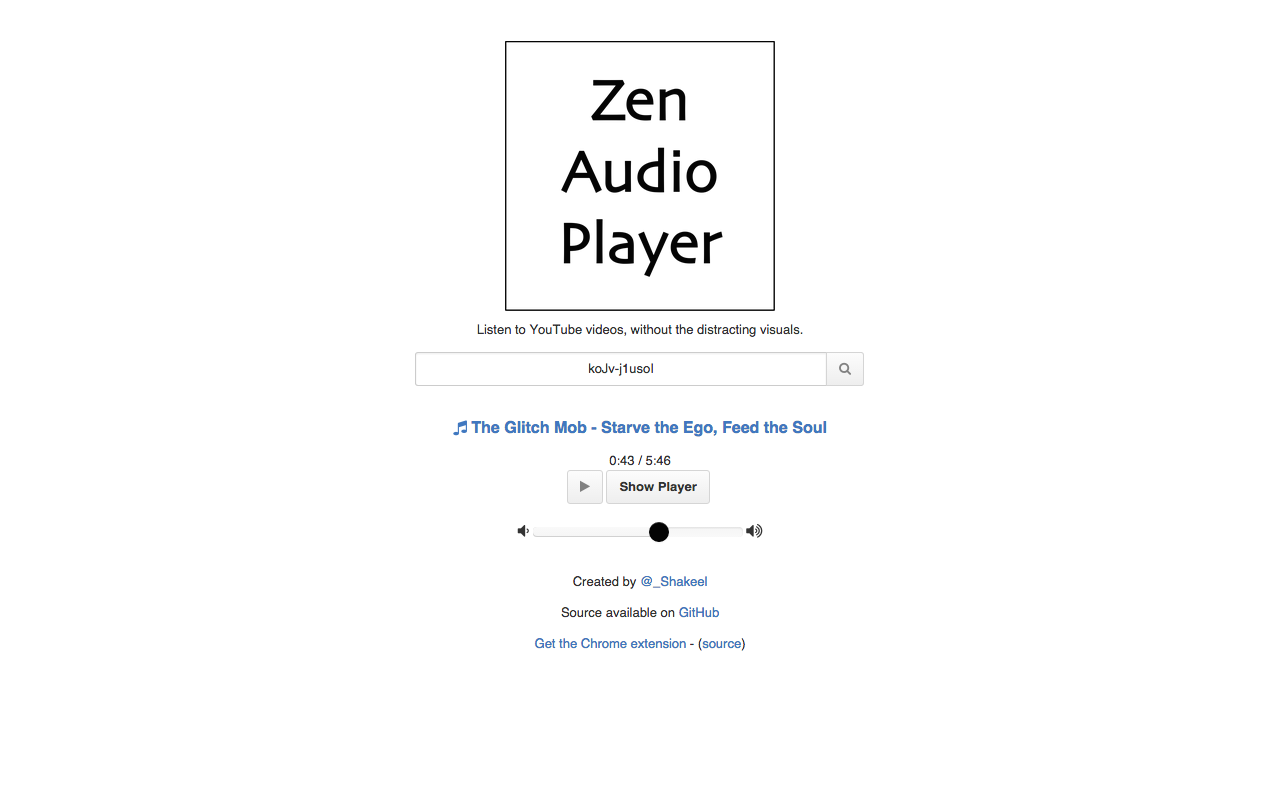 Zen Audio Player redirector Preview image 0