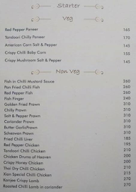 Xian menu 3