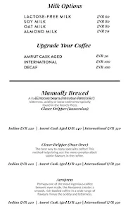 KC Roasters By Koinonia menu 1