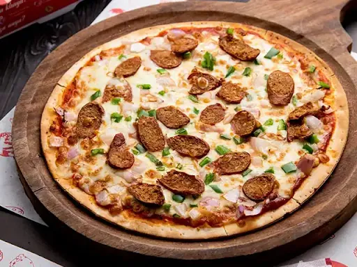 Mutton Sausage Capsicum Onion Pizza (Classic 7 inch)