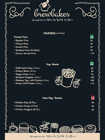 BREW BESTO - Brewbakes menu 