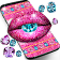 Glitter lips and diamonds live wallpaper icon