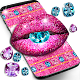 Glitter lips and diamonds live wallpaper Download on Windows