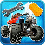 Monster Truck Wash And Repair Apk