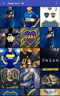 Boca Juniors Fondos Screenshot