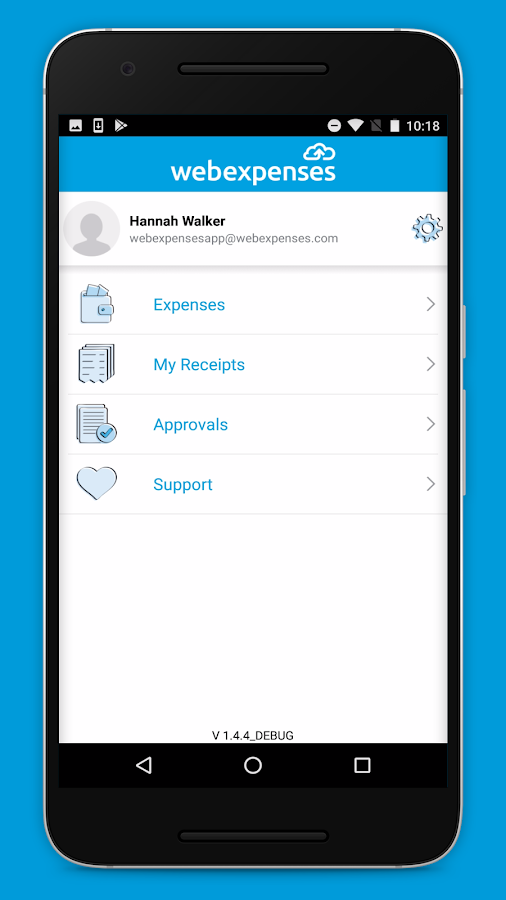 Webexpenses App