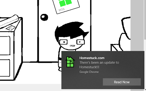 Homestuck Notifier