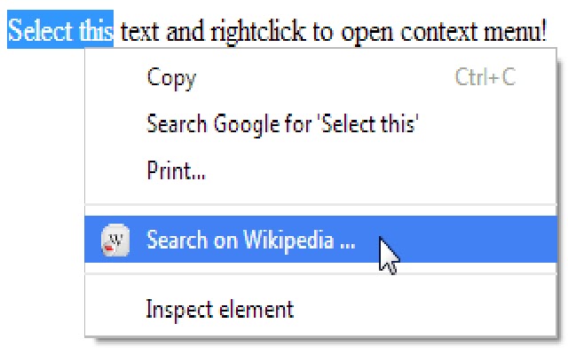 Search on Wikipedia button (by CE-SA.org) Preview image 3