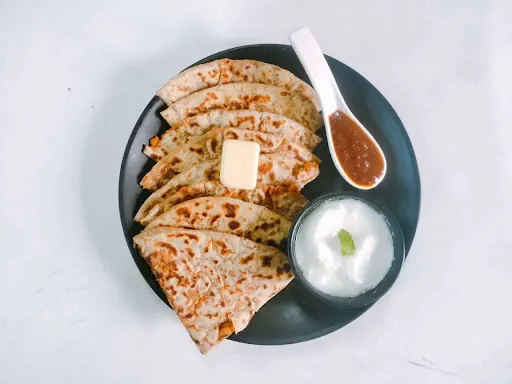 2 Aloo Paratha Meal