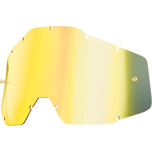 100% Replacement Anti-Fog Lens, Mirror Gold