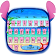 Thème de clavier rose monstre icon