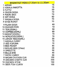 Thalassery Cafe menu 6