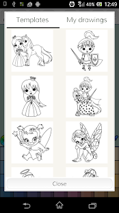 Free Princess coloring book APK
