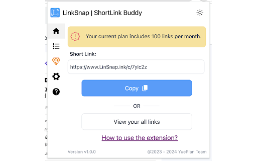 LinkSnap | ShortLink Buddy