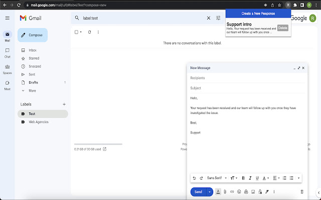 ReplyBank - Canned Replies for Gmail