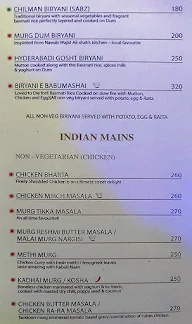 Babumashai menu 6