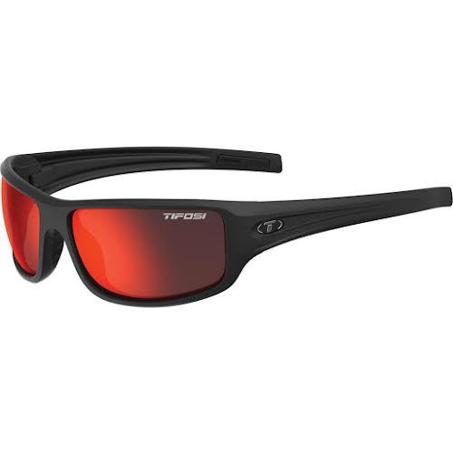 Tifosi Bronx Matte Black Polarized Sunglasses (open box)