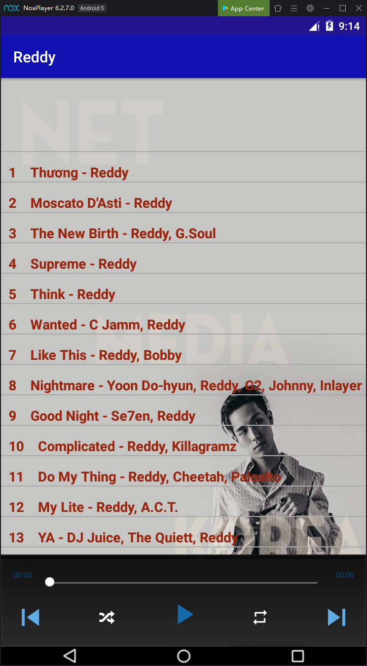Скриншот Reddy Top Songs