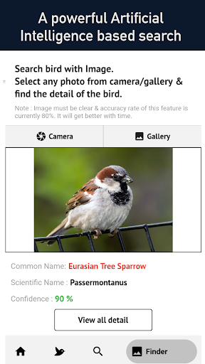 Screenshot Bird Finder - All Birds