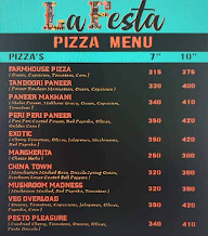 La Festa menu 2