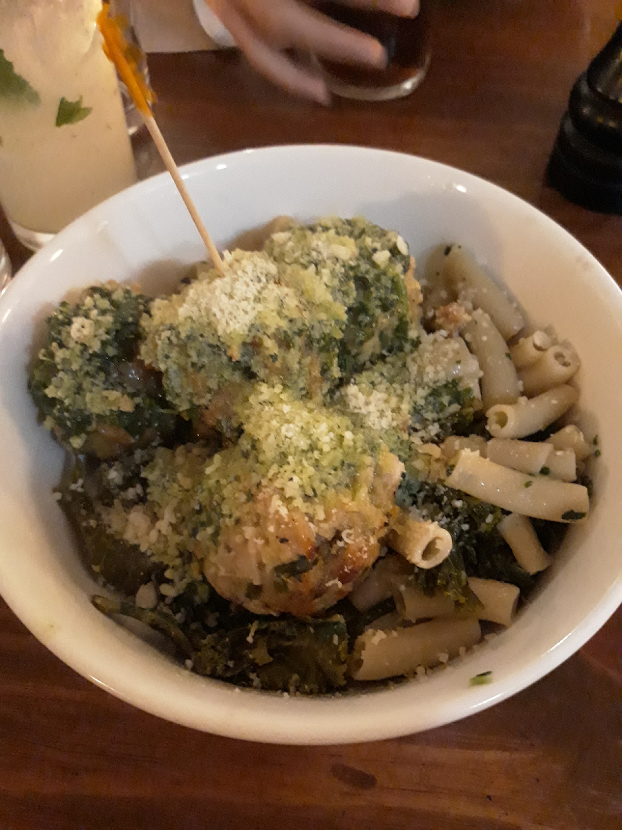 Gluten-Free Pasta at The Meatball Shop