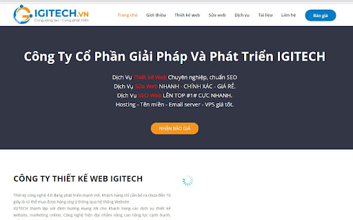 Thiết kế web IGITECH