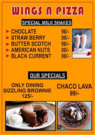 The MilkShake Factory menu 3