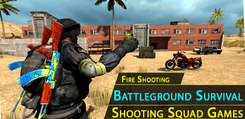 Fire Battleground Survival Shooting Squad Games