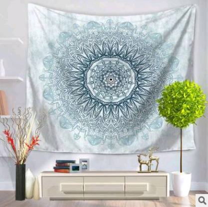 Mandala flower wall hanging beach blanket decoration tapestry