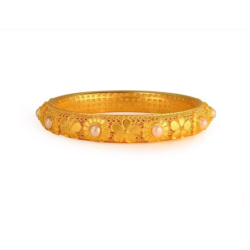 Title 4, Alluvial Gold Perfect Pearl Bracelet. Timeless ...