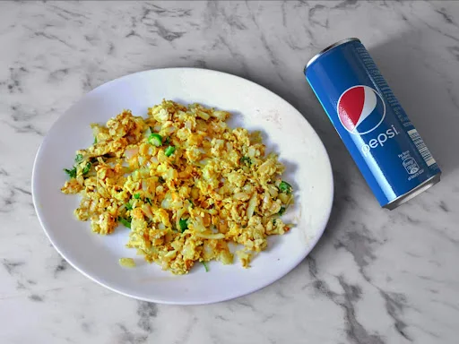 Egg Bhurji With Pepsi [300 Ml]