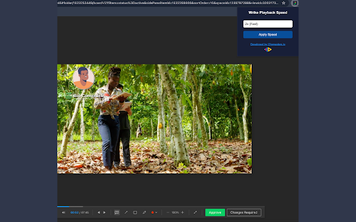 Clipmasters - Wrike Playback Speed Control screenshot 3