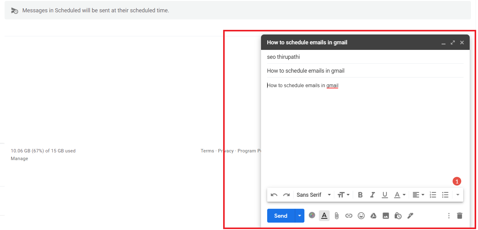 Send Automated Emails in Gmail